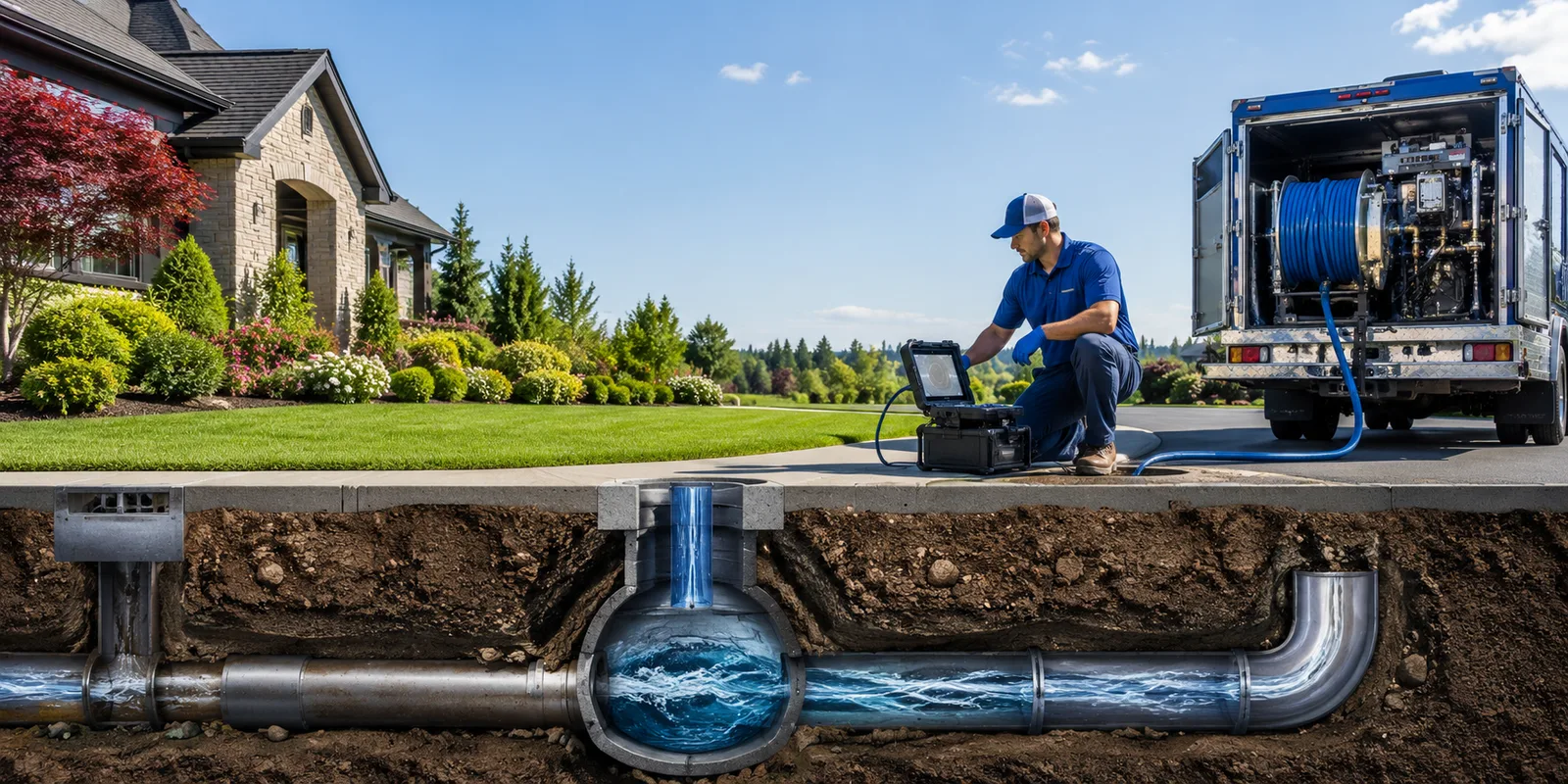 Drainage restoration information for Mount Hermon, KY